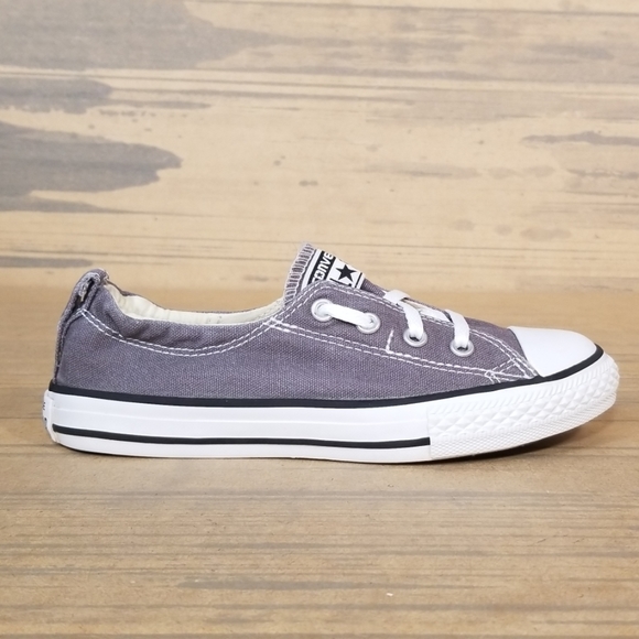 Converse Other - Converse All Star Grey Slip On Canvas Sneakers